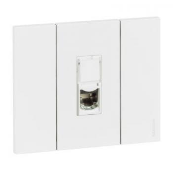  LNW PRISE RJ45 STP CAT6A BLANC 