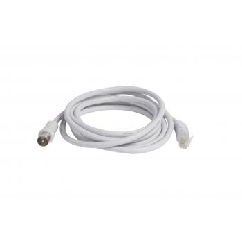  CORDON BALUN TV IEC/RJ45 