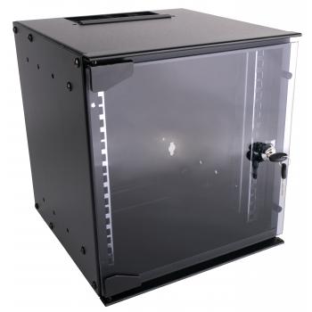  Coffret mural 10" 6U noir 