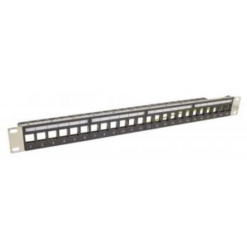 PANNEAU DE BRASSAGE 1U 19" 24 
