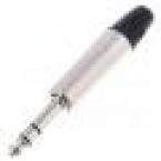  JACK MALE STEREO 6.35 MM 