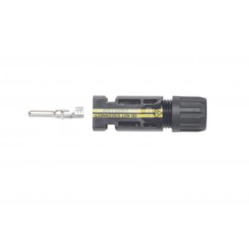  FICHE MALE SILVER 4MM 
