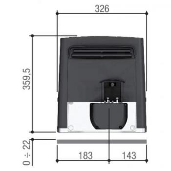  Automatisme BK 230V - BKS18AGS 