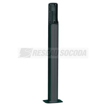  Colonne alu anodise H=500mm 