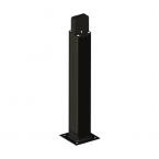  Colonnette en aluminium anodis 