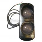 Feux Led Rouge/Orange clignot 