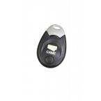  Badge noir anneau inox MIFARE 