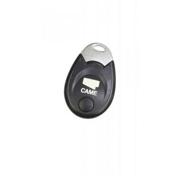  Badge noir anneau inox MIFARE 