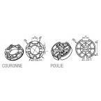  Adaptateur rond deprat 89x1mm 