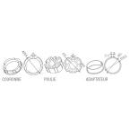  Adaptateur rond Z.F. 80x1mm 