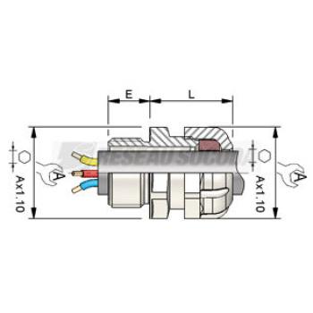  Presse-etoupe ECP - ISO 12 