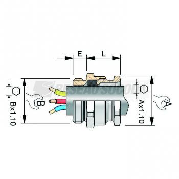  Presse-etoupe ISOCAP - ISO 12 