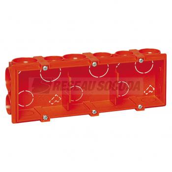  Boite Triple Ht40 + Couvercle 
