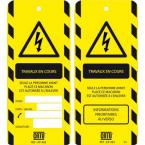  affichette "travaux en cours" 