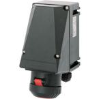  Socle mur 16A-3P+N+T-220/380V 