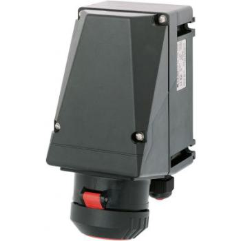  Socle mur 16A-3P+N+T-220/380V 