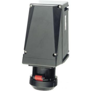  Socle mur 32A-3P+N+T-380/415V 