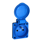  PC MONO BLEU IP54 - VIS COTE - 