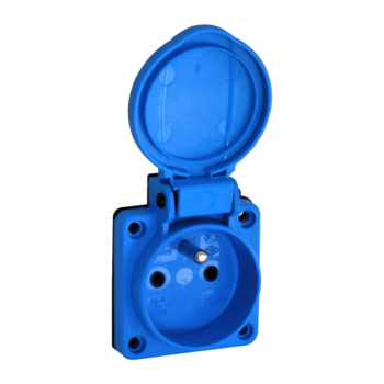  PC MONO BLEU IP54 - VIS COTE - 
