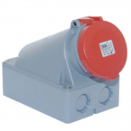  SOCLE PC COUDEES IP44 - 3P+T 6 