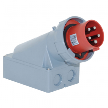  SOCLE CONNECT. COUDE IP67 - TE 