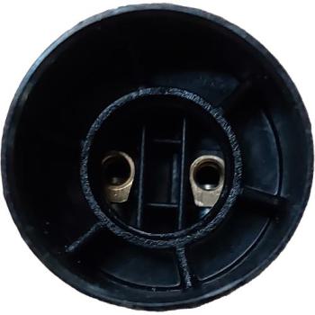  DOUILLE E14 LISSE NOIR M10 