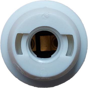  DOUILLE E14 LISSE BLANC M10 