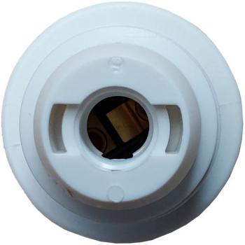  DOUILLE E14 1/2FIL.+BAG. BLANC 