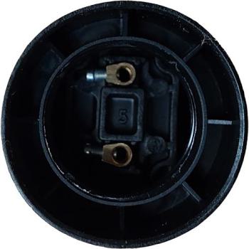  DOUILLE E27 LISSE NOIR M10 