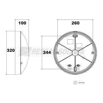  Axiome T2 LED 2000lm 4000K AV 