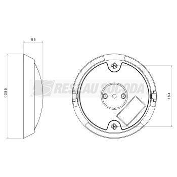  D2L LED 800lm 4000K AV 