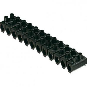  BARRETTE  6 MM2 NOIRE 