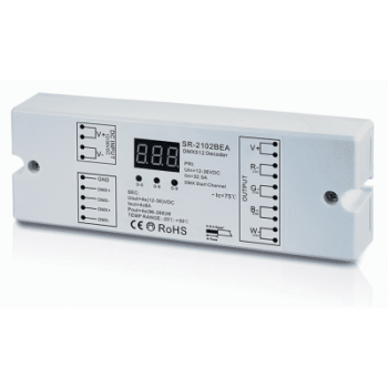  CONTROL DMX 4 CANAUX PWM 8A 