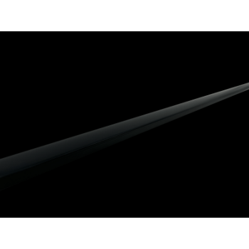  PROFIL ALU SAILLIE NOIR 2M + C 