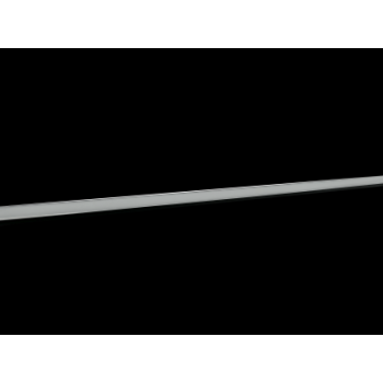  PROFIL ALU SAILLIE NOIR 2M + C 