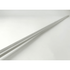 PROFIL ALU SAILLIE BLANC 2M + 