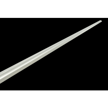  PROFIL ALU SAILLIE BLANC 2M + 