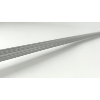  PROFIL ALU SAILLIE GRIS 2M + C 