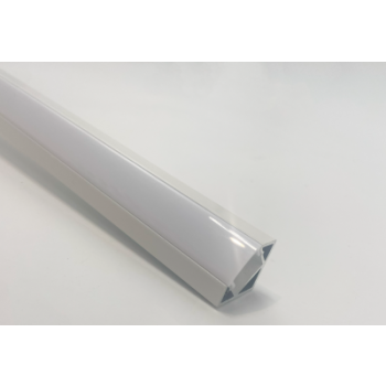  PROFIL ALU D'ANGLE BLANC 2M + 
