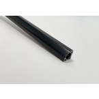  PROFIL ALU D'ANGLE NOIR 2M + C 