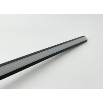  PROFIL ALU D'ANGLE NOIR 2M + C 
