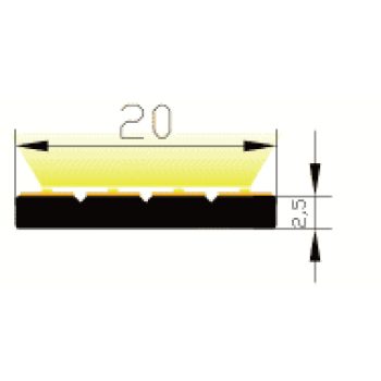  PROFILE BASIQUE CINTRABLE 2M 