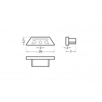  BOUCHONS /2 PR2005 GRIS PR CAP 