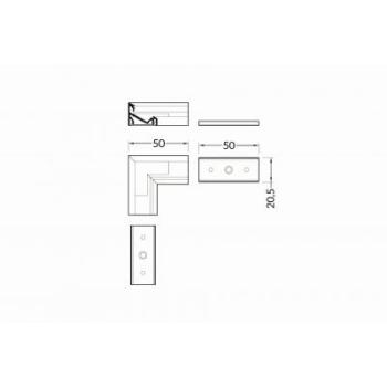  ANGLE 90 CONNECTEUR NOIR 