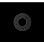  COLLERETTE RONDE NOIRE 