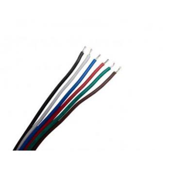  Cble AWG 6 fils (RGB+TW) 
