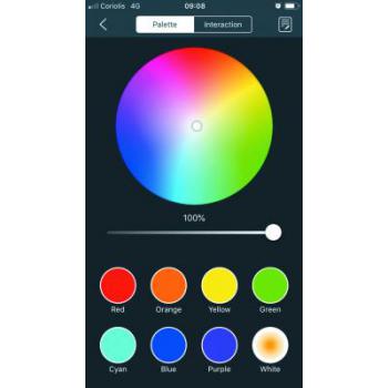  Lampe LED GU10 BT MESH RGB+TW 