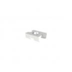  Clip fixe blanc Inox 304 