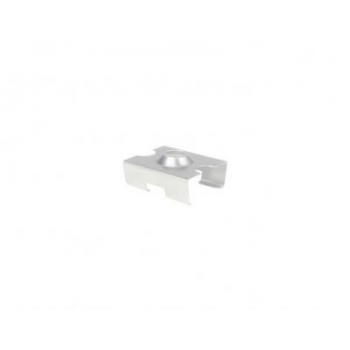  Clip fixe blanc Inox 304 