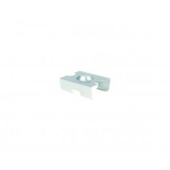  Clip fixe blanc Inox 304 